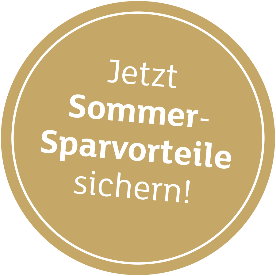 Jetzt Sommer-Sparvorteile sichern